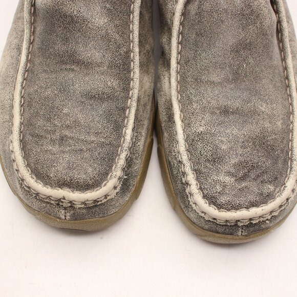 Twisted X Chukka Driving Moc Grey Men\'s Size 12 M  Lace Up Shoes MDM0072 main image 5